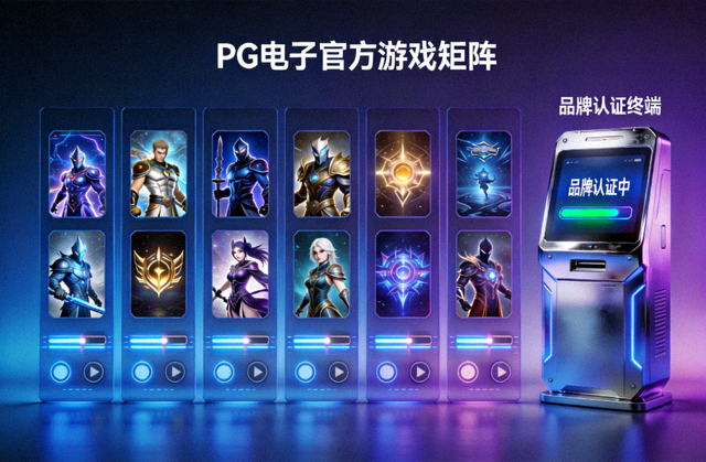 PG电子官方游戏矩阵互动展示界面与品牌认证终端